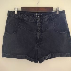 Hot Topic high waisted shorts